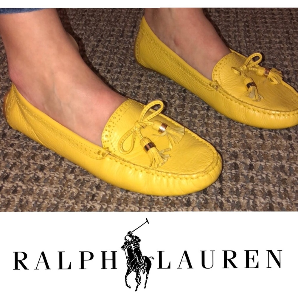 Ralph Lauren Authentic Leather Shoes NWOT/Perfect